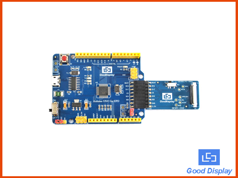 电子墨水屏开发板Arduino HAT 开发套件 DEArduino-02