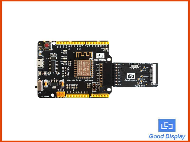 电子纸屏开发板/串口屏通用板/Arduino开发板支持Wi-Fi开发 ESP8266-02